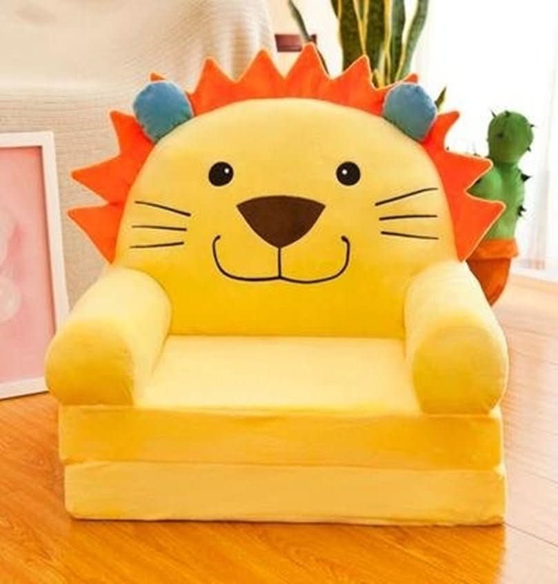 Velvetnest Children's Bench - Foldable Children's Bench with Soft Velvet and Foam