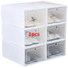 Shoe Box Storage Set - 24 Stackable & Clear Shoe Boxes for Space-Saving Organization & Overview