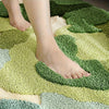 FlorSoft - Extra Absorbent Bath Mat With Floral Pattern