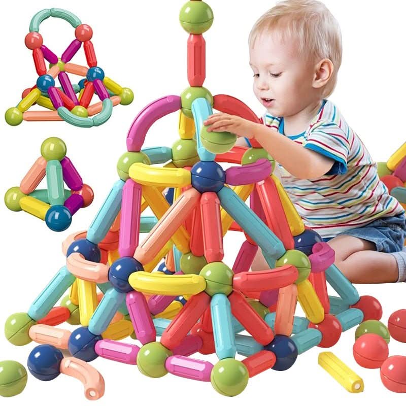 Rod Art – Magnetic Creative Rods for Imaginative Building and Learning