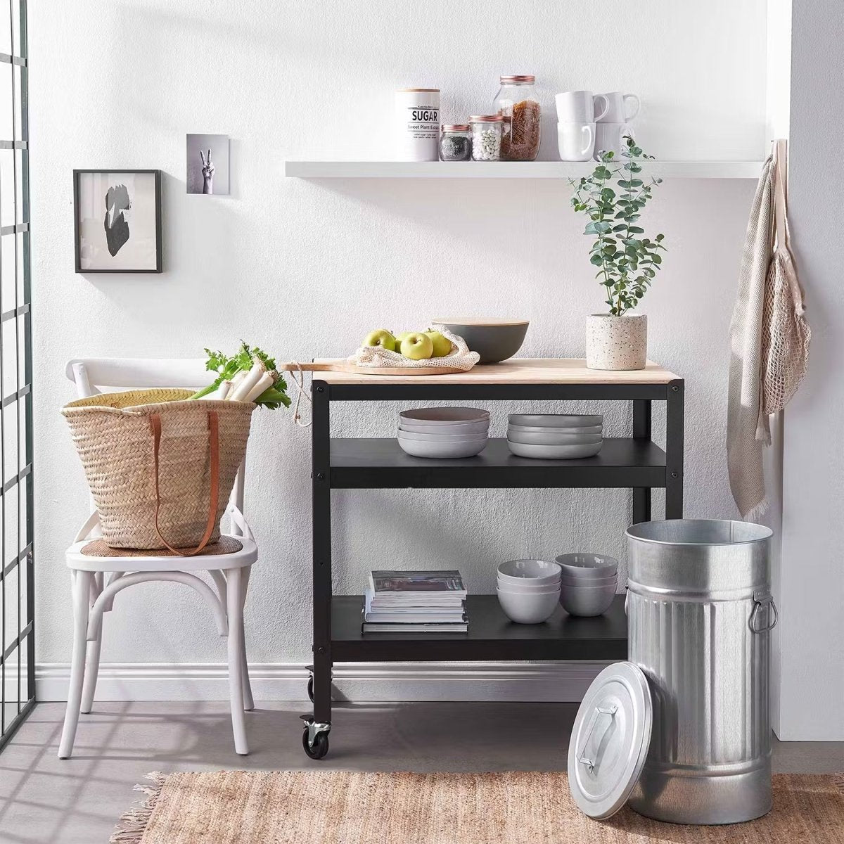 ZINC Mülltonne Oskar