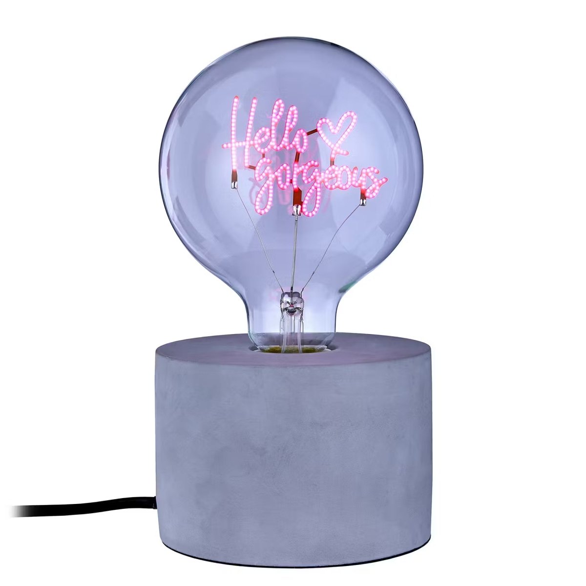 BRIGHT LIGHT LED-Glühlampe Hello