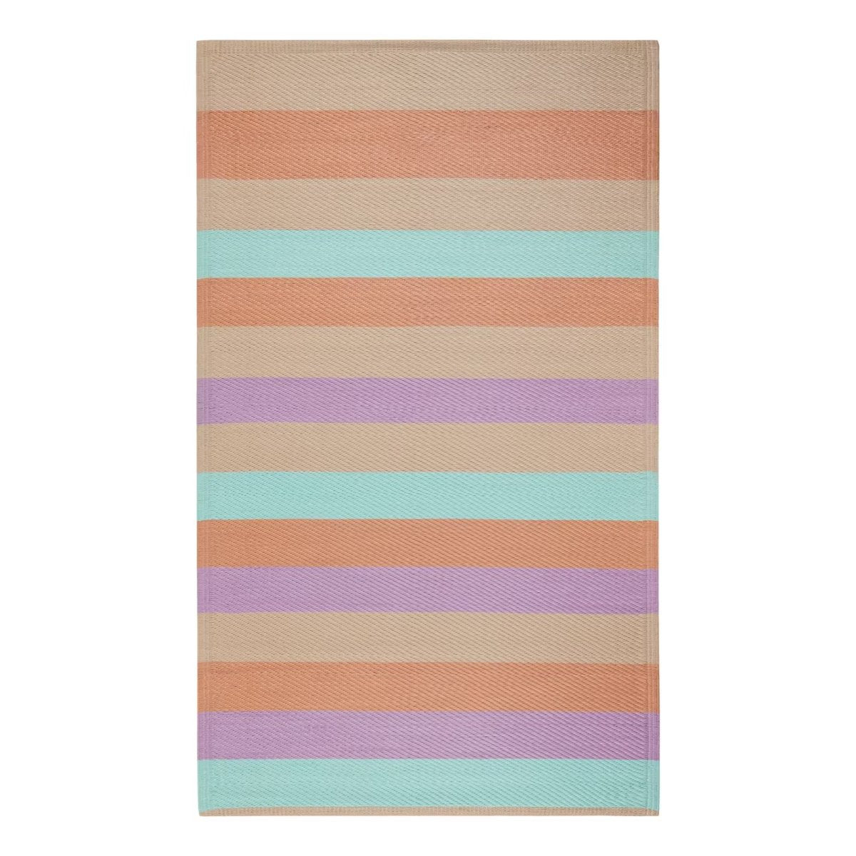 COLOUR CLASH In-/Outdoorteppich Streifen