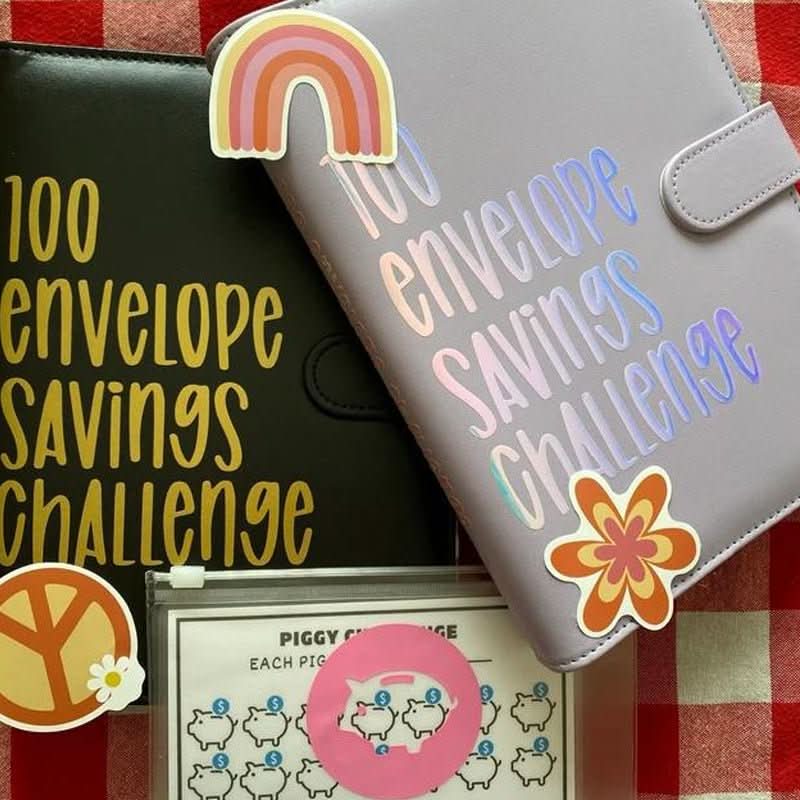 Budget-Wise – 100 Envelope Challenge Folder For Family Finances