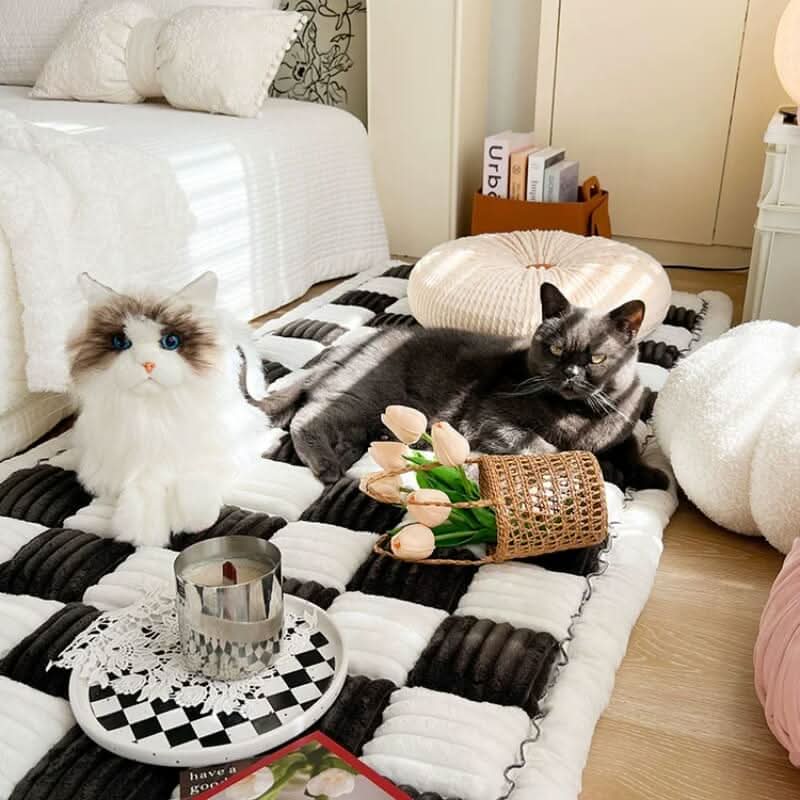 COZYCOVER – Cozy Chenille Pet Blanket with Furniture Protection Function