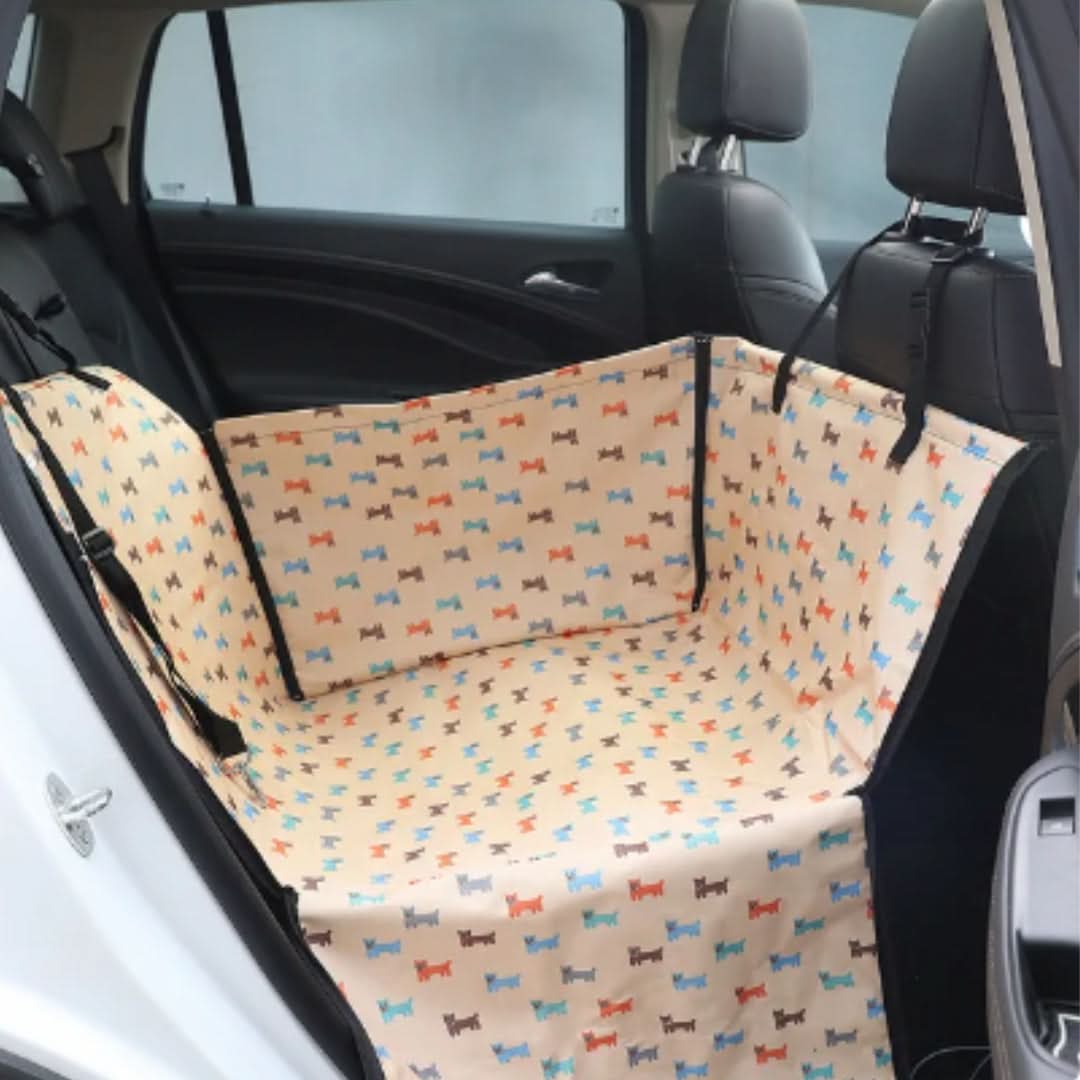 Portapet Carrying Blanket Waterproof Rear Seat Protector Mat for Pet Travel Comfort and Protection