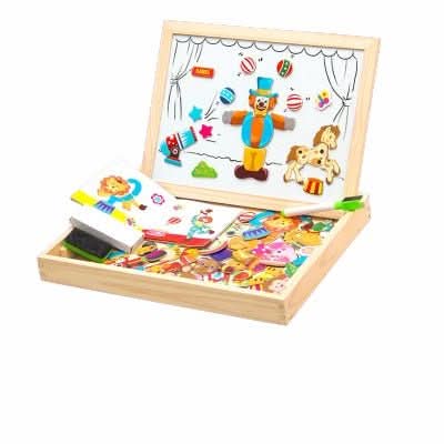 ArtMagnet Easel – Magnetic & Classic Wooden Easel for Kids – Creativity and Learning Fun Everywhere