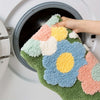 FlorSoft - Extra Absorbent Bath Mat With Floral Pattern