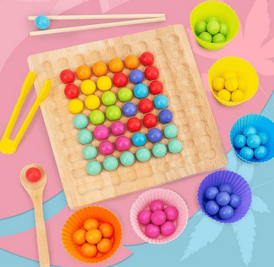 Creative Beads – Montessori Bead Set for Promoting Motor Skills and Creativity