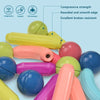 MagieSchnapp Builder - Magnetic Construction Toy - Creative Building For Kids
