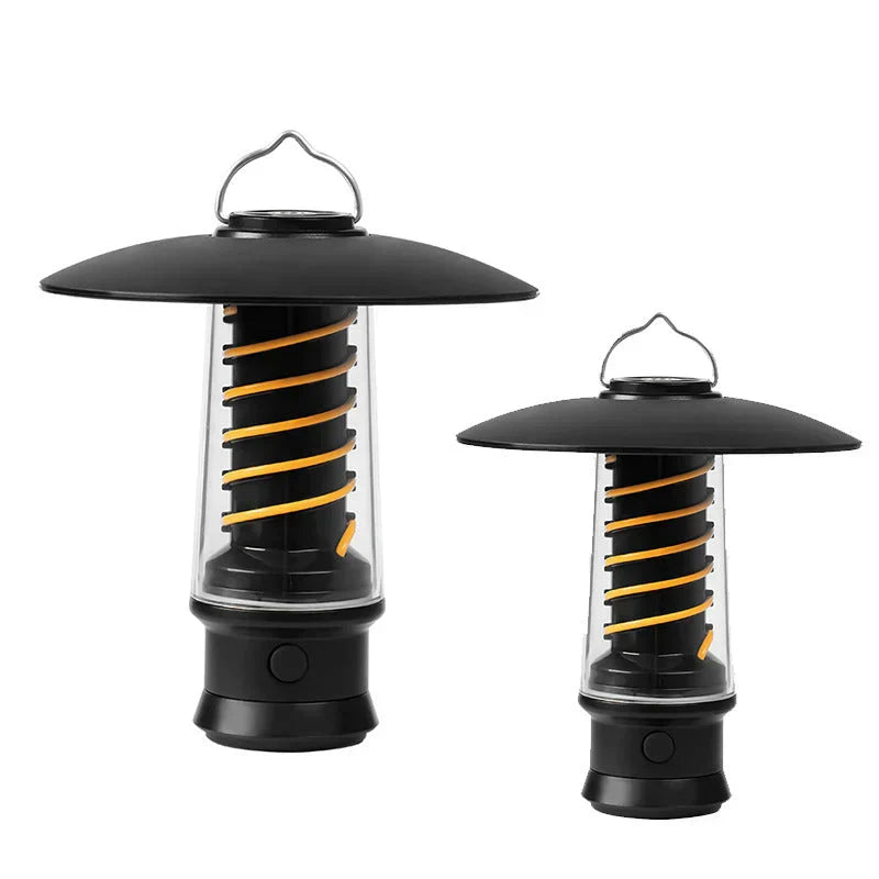 Vielseitige Led-campinglaterne Mit Taschenlampenfunktion