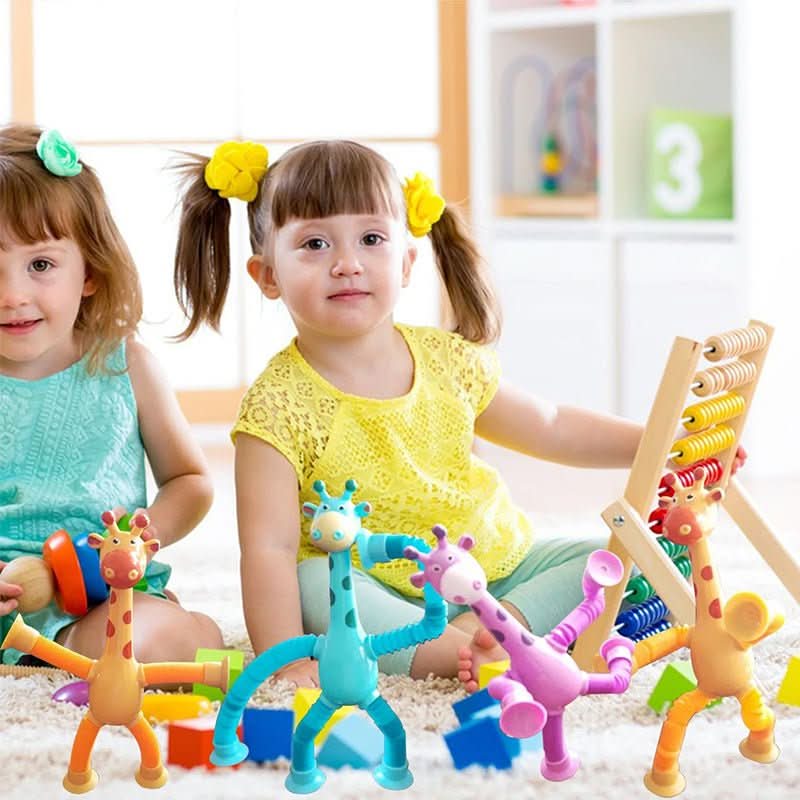 FlexiGiraffe – Flexible Suction Cup Toy for Creative Children