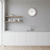 Claryo Scandinavian Wooden Wall Clock Minimalist Design