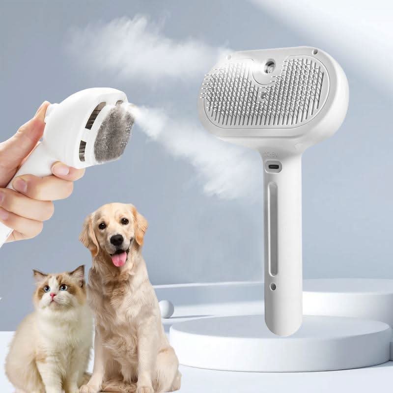 SoftPaws Fellbürste – Mit Massageeffekt & Easy-Clean-Taste für stressfreie Pflege-1