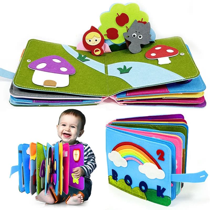 CurioSense Baby Board – Sensory Montessori Playboard For Early Development