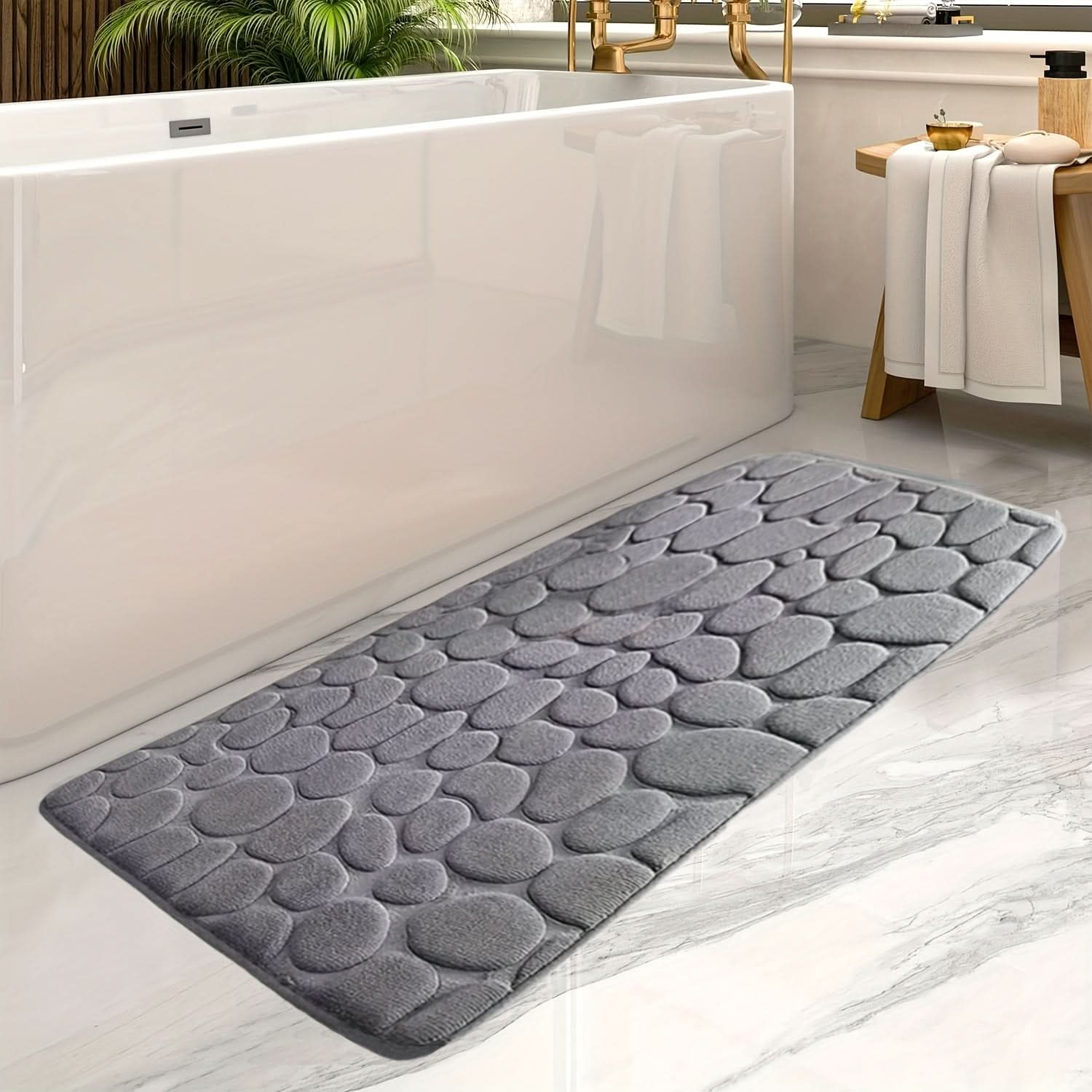 Sophie - Machine Washable Large Bathroom Mats