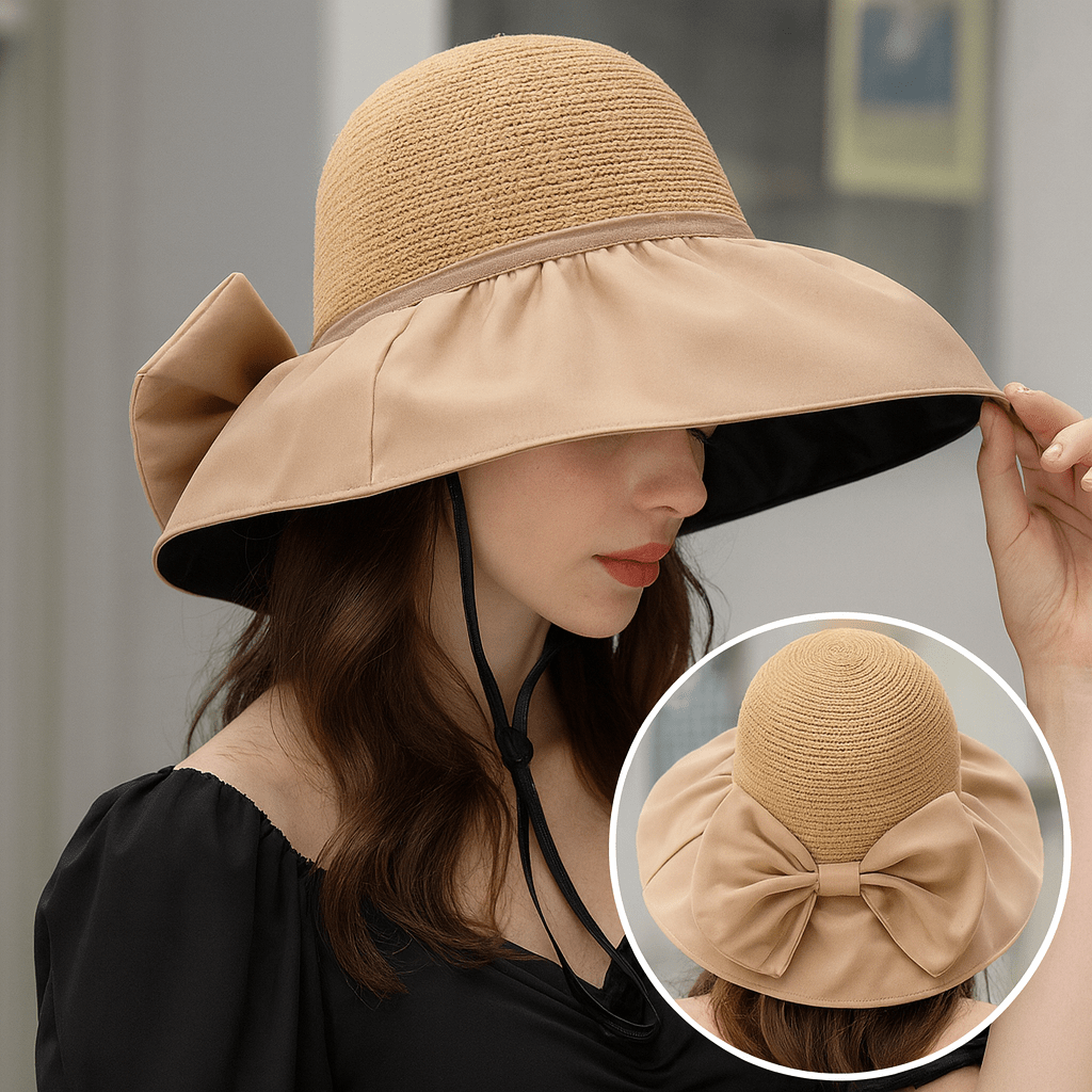Eleganzkrempe - Elegant Sun Hat With Broad Brim For Stylish UV Protection