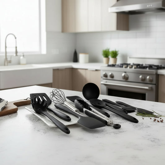 KüchePro - Silikon-Küchenutensilien-Set