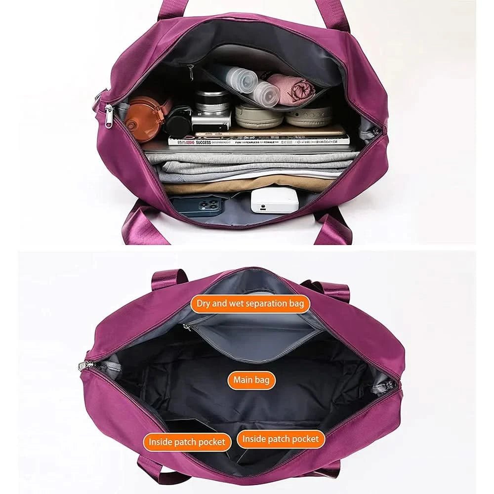 Travel Bag Pro – Waterproof Travel Bag With Large Storage Capacity & Lightweight Design