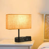 ARA - Alarm Clock with Charging Port and Table Lamp