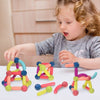MagieSchnapp Builder - Magnetic Construction Toy - Creative Building For Kids