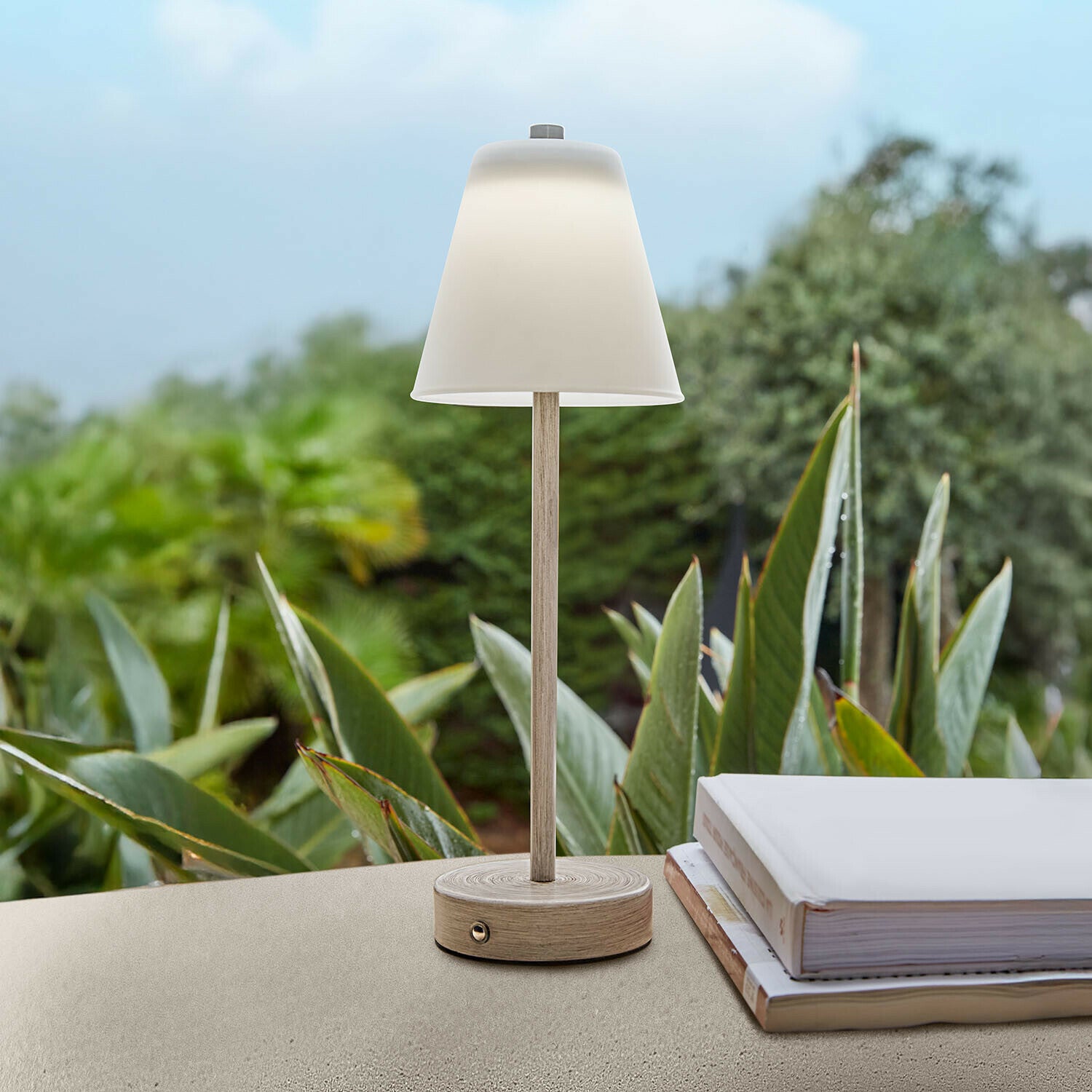 Wiederaufladbare Tischlampe Melari