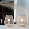 BRILLIOR – Batteriebetriebene Metall-Tischlampe Mit Warmem LED-Licht