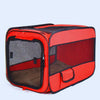 Faltbare Transportbox für Haustiere mit Netzfenstern und Weicher Matte