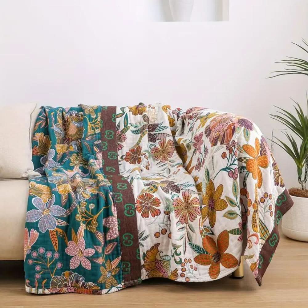 ILOW - Smooth Floral Blanket