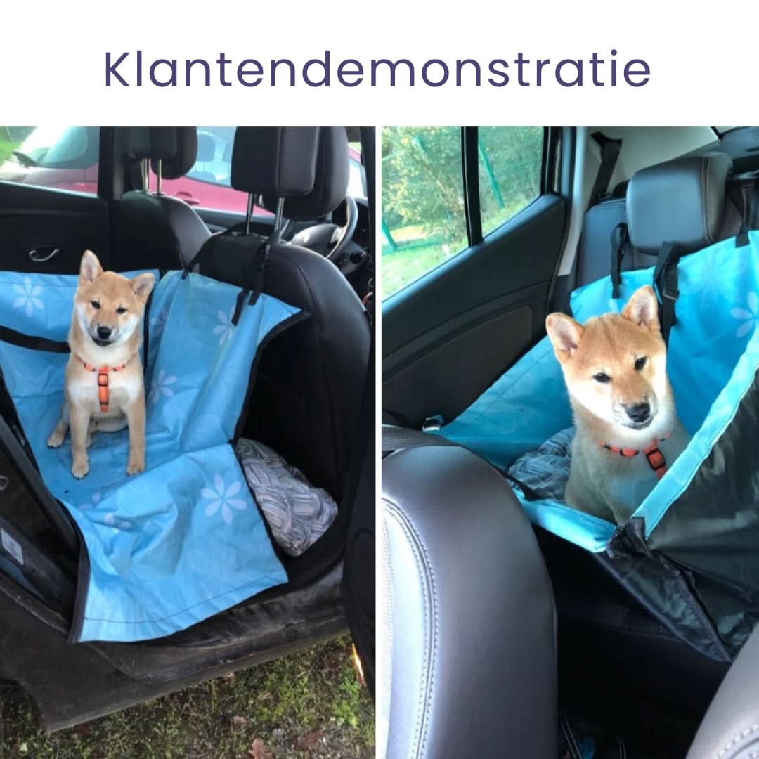 Portapet Carrying Blanket Waterproof Rear Seat Protector Mat for Pet Travel Comfort and Protection