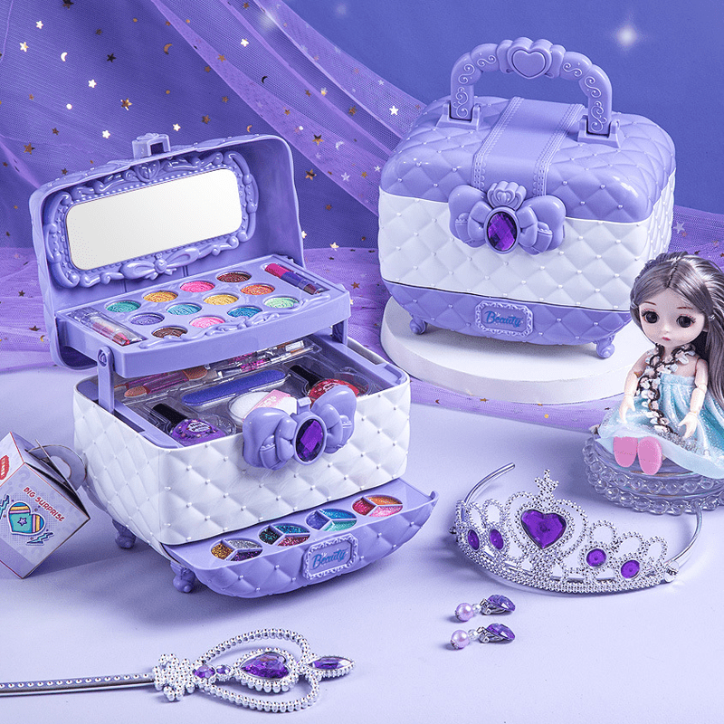 Glamour Schönheits-Set – Waschbares Kinder-Schminke Für Kreatives Rollenspiel