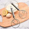 Robuster Edelstahl-Danish Dough Whisk – Langlebiges, Ergonomisches Design für Vielseitiges Backen & Kochen