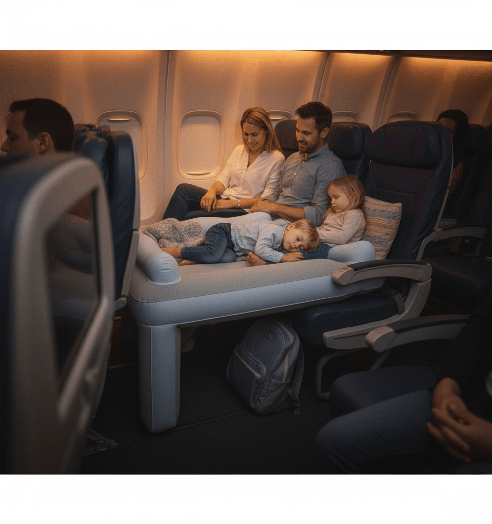 SkyNap – Comfortable Kids' Travel Bed for Relaxed Sleep