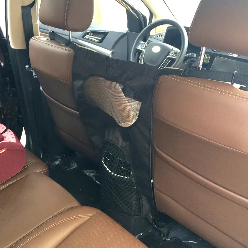 Auto Rücksitz Organizer für Hunde – Praktische Aufbewahrungstasche