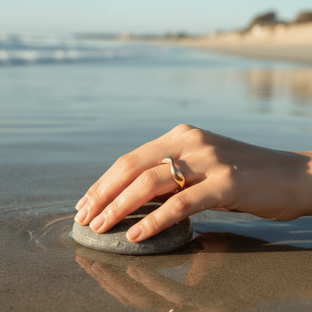 MARILUX – Adjustable Ocean Design Ring