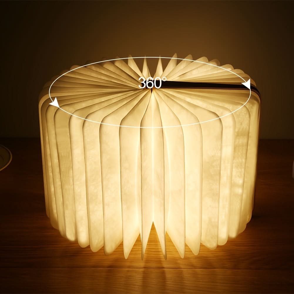 CALA Table Lamp With Book Opening Magnetic Three Color Options Warm White Cool White Natural White