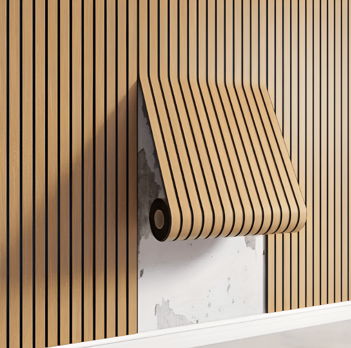 3D AKUPANEL – Self-Adhesive Wood Panels | Stylish Wall Design in Minutes