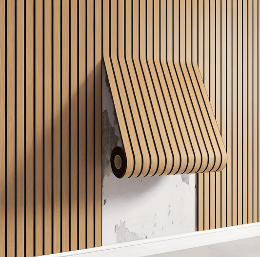 3D AKUPANEL – Selbstklebende Holzpaneele | Stilvolle Wandgestaltung in Minuten