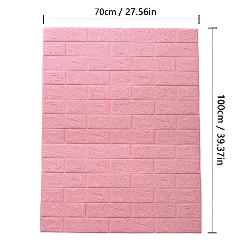 BRICKOVA – 3D Foam Wallpaper in Brick Pattern