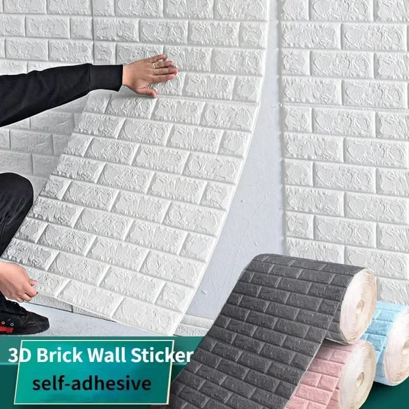 BRICKOVA – 3D Foam Wallpaper in Brick Pattern