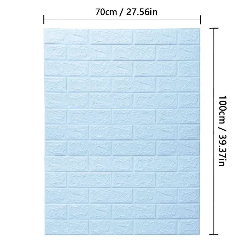 BRICKOVA – 3D Foam Wallpaper in Brick Pattern