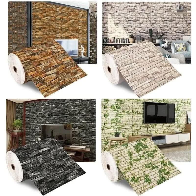 BRICKOVA – 3D Foam Wallpaper in Brick Pattern