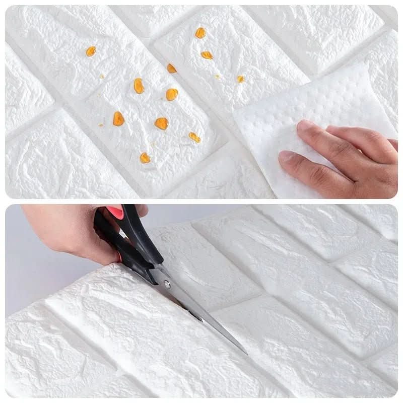 BRICKOVA – 3D Foam Wallpaper in Brick Pattern