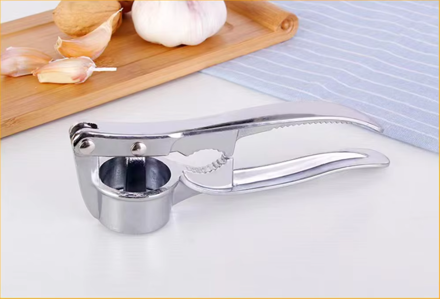 Robuste Knoblauchpresse aus Edelstahl