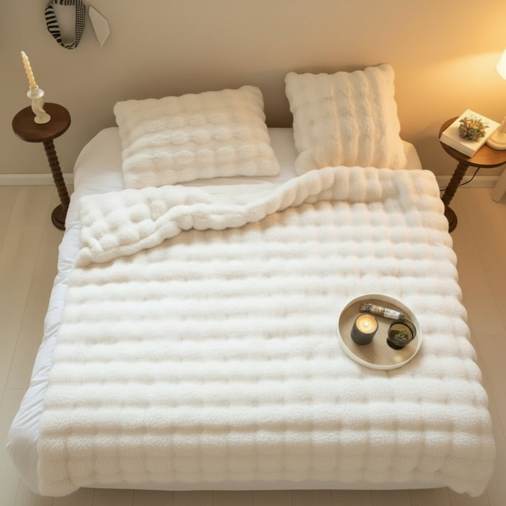 CORA - Ultra-Soft Fleece Blanket