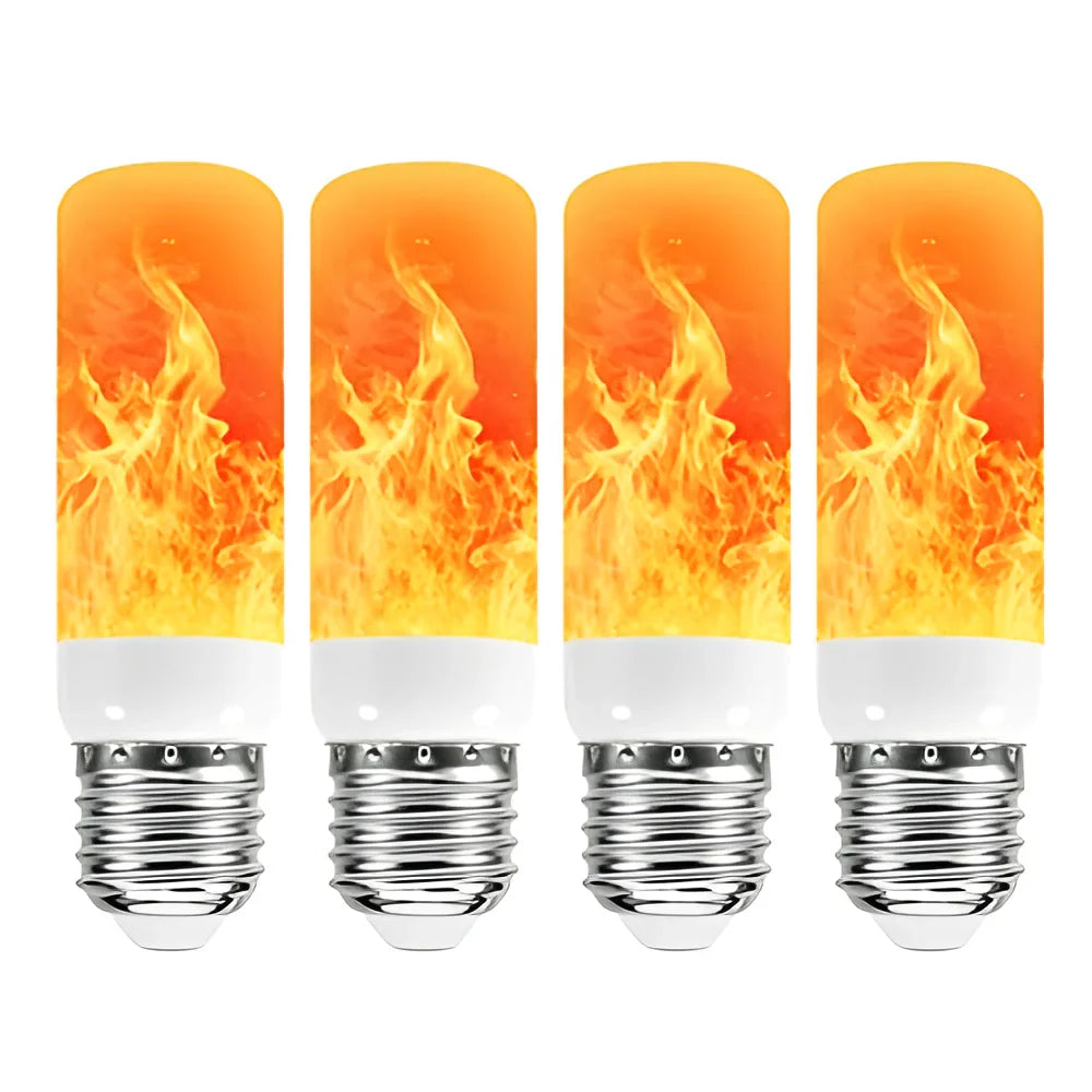 Flammen-Effekt Lampe – 9W LED Glühbirne mit realistischem Flammenschein