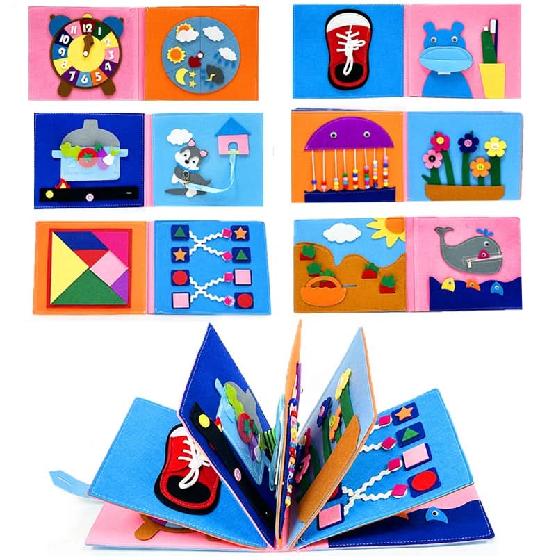 CurioSense Baby Board – Sensory Montessori Playboard For Early Development