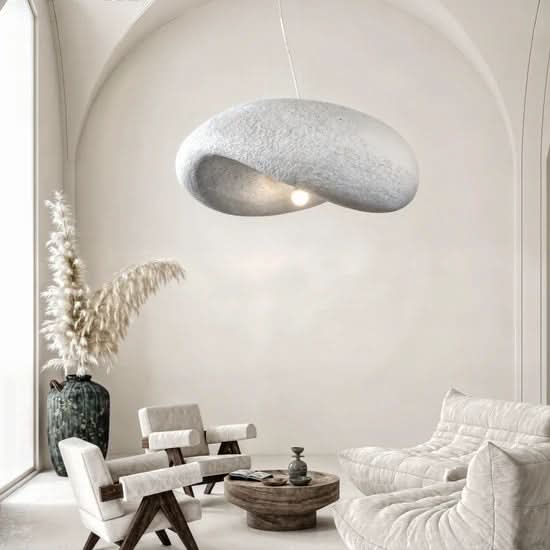 Customizable Resin Lamp with Beautifully Designed Shade for a Tranquil Ambiance