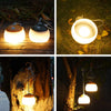 Retro LED Campinglampe - Wiederaufladbares USB-Licht