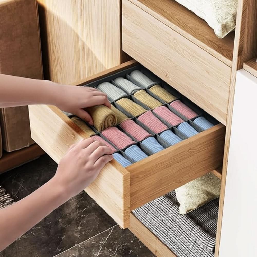 Drawer Friend - Foldable Underwear and Sock Organizer